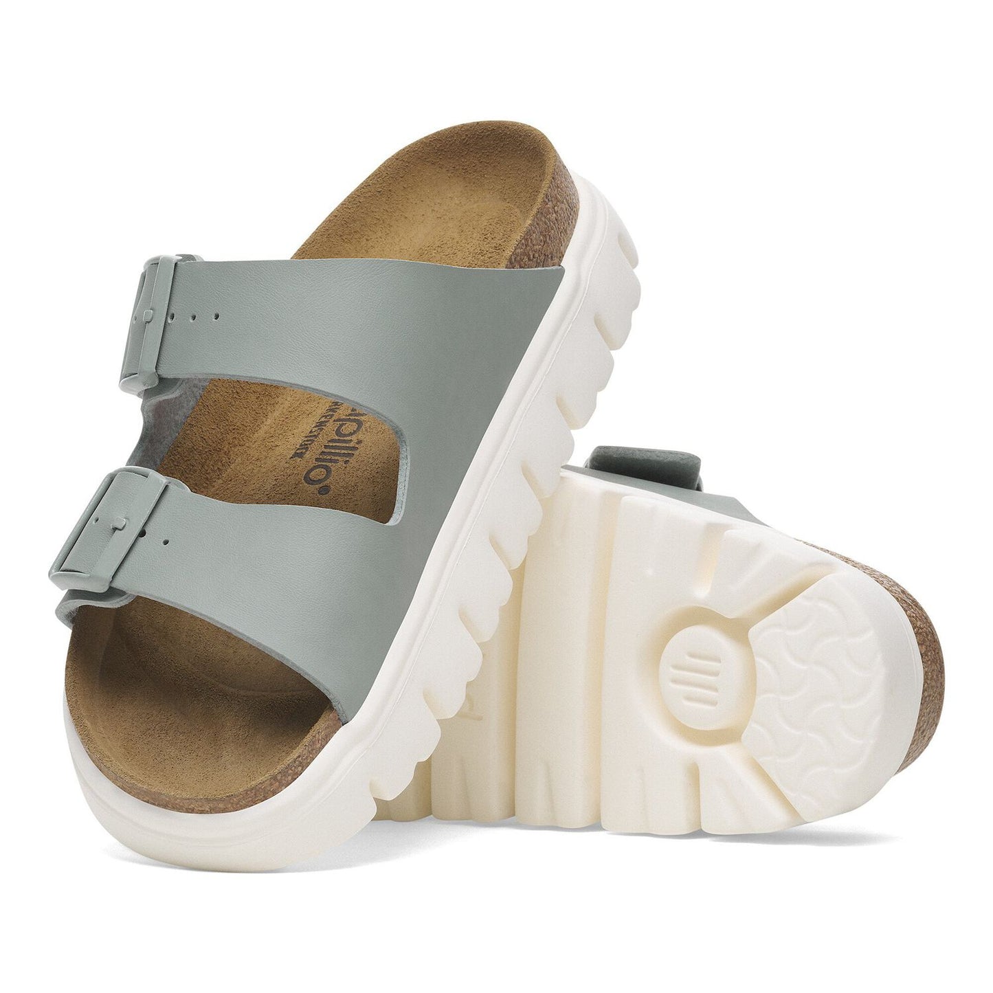 Papillio by Birkenstock Women's Arizona Birko-Flor Chunky Sandal - Pure Sage