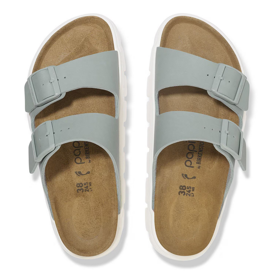 Papillio by Birkenstock Women's Arizona Birko-Flor Chunky Sandal - Pure Sage