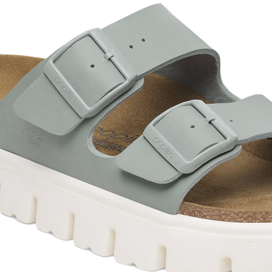 Papillio by Birkenstock Women's Arizona Birko-Flor Chunky Sandal - Pure Sage