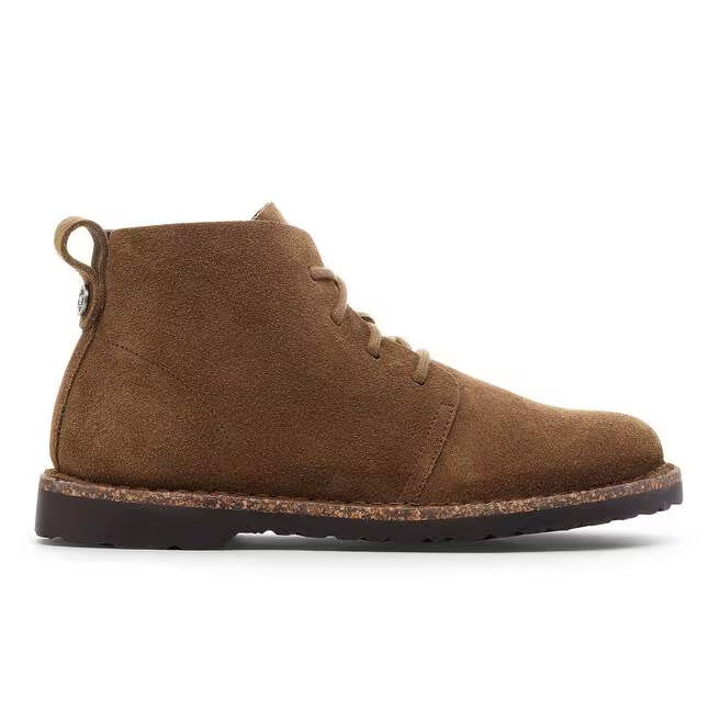 Birkenstock Men's Uppsala Mid Suede Leather Boot - Dark Tea