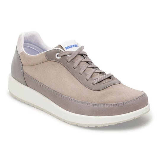 Birkenstock Women's Honnef City Mixed Leather Sneaker - Stone Coin