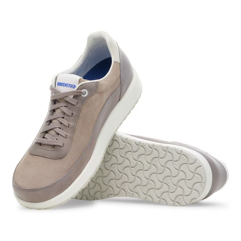 Birkenstock Women's Honnef City Mixed Leather Sneaker - Stone Coin