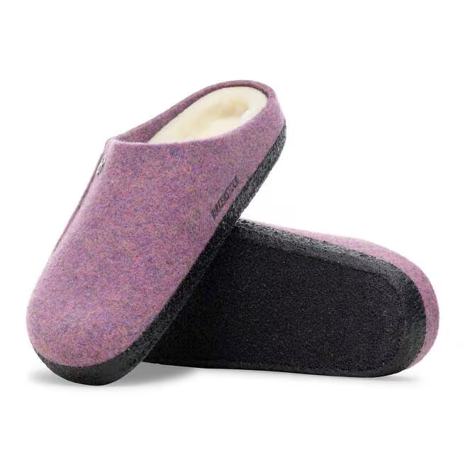 Birkenstock Women's Zermatt Shearling Slippers- Mauve
