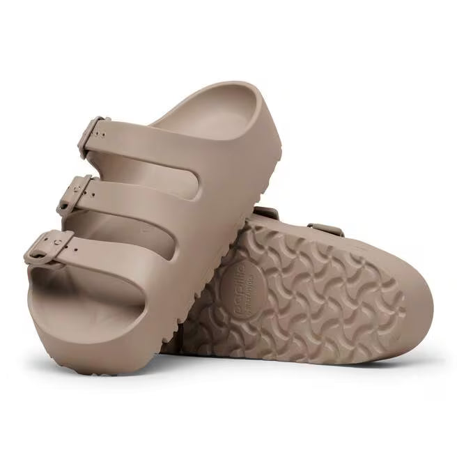 Birkenstock Women's Florida Flex Platform EVA Sandals - Gray Taupe