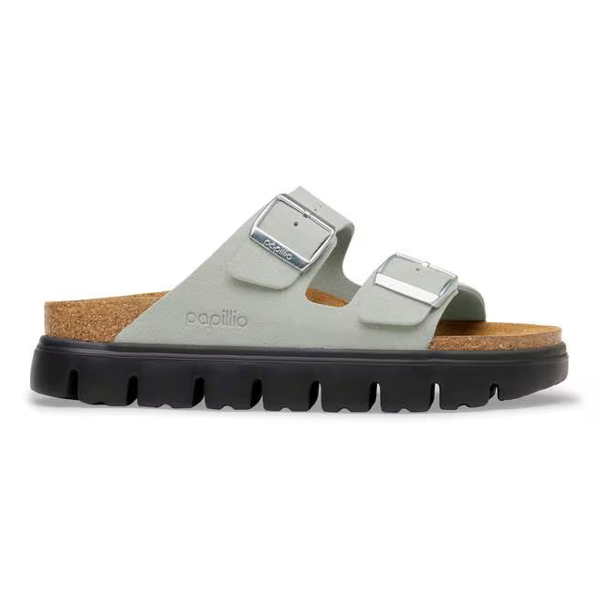 Birkenstock Women's Arizona Chunky Suede Leather - Pure Sage