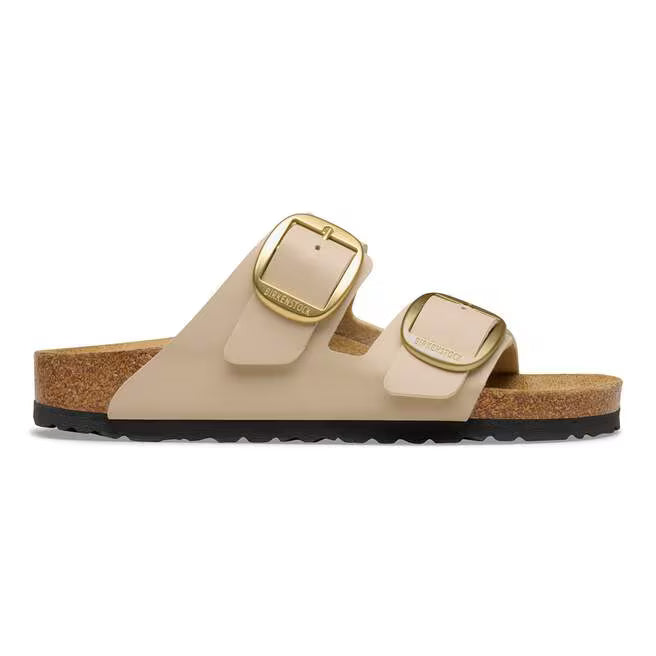 Birkenstock Women's Arizona Big Buckle Birko-Flor Sandal- Sandcastle