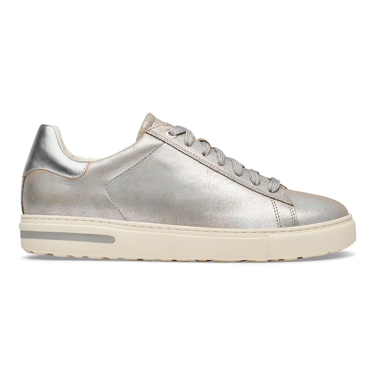 Birkenstock Women's Bend Low Sneakers - Silver Metallic Wash