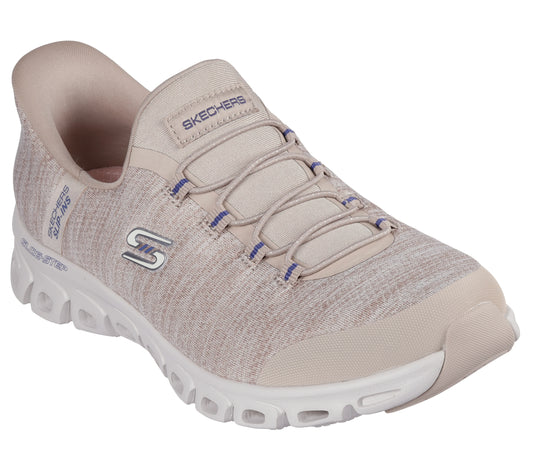 Skechers Women's Glide-Step Peak Slip-In Sneakers - Taupe