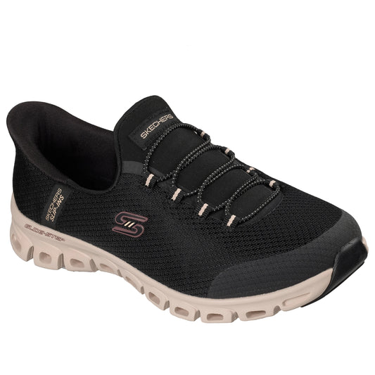 Skechers Women's Slip-Ins: Glide-Step - Vibey - Black/Natural