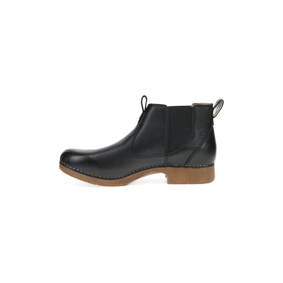 Dansko Women's Michele Chelsea Boot - Black Waxy Milled