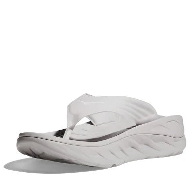 HOKA Men's Ora Recovery Flip Sandal - Lunar Rock/White