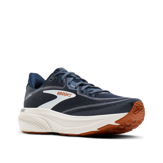 Brooks Men's Ghost 18 Running Shoes - Navy Blazer/Red Earth/Blue