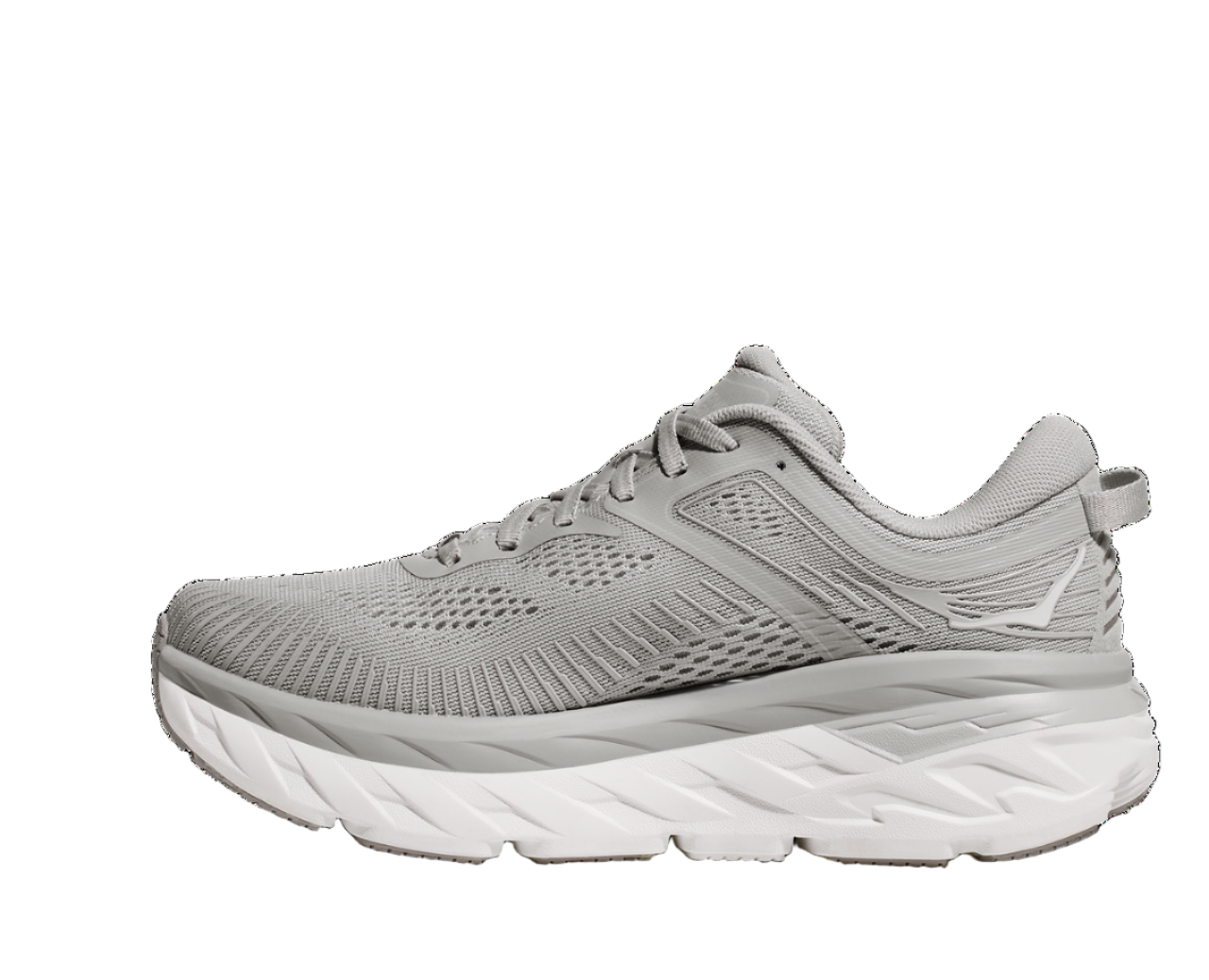 HOKA Women's Bondi 7 Sneaker - Harbor Mist/White