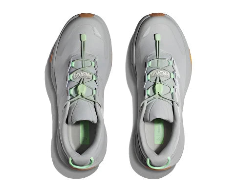 HOKA Women's Transport Sneaker - Harbor Mist/Lime Glow