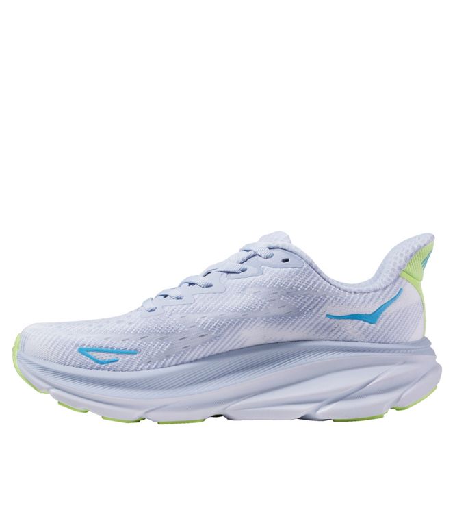 HOKA Women's Clifton 9 Sneaker - Gull/Sea Ice