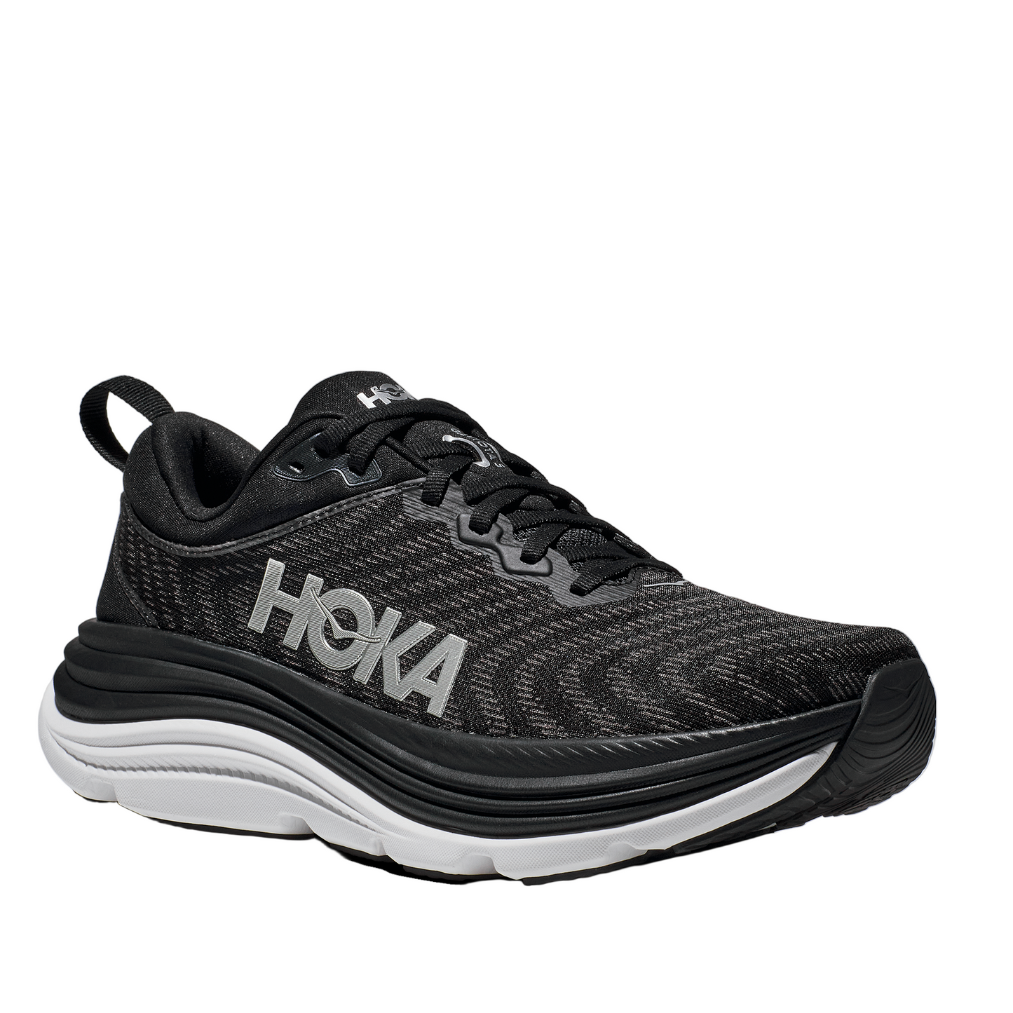 Hoka Men's Gaviota 5 Sneakers - Black/White