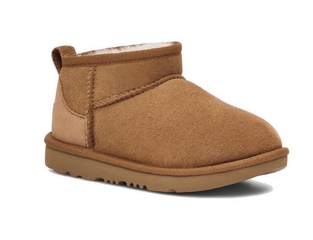 UGG®  Kids Classic Ultra Mini Boot - Chestnut