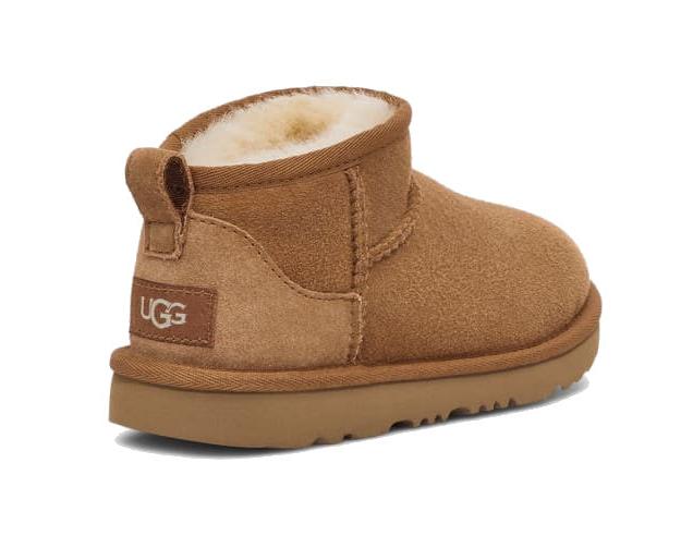 UGG®  Kids Classic Ultra Mini Boot - Chestnut