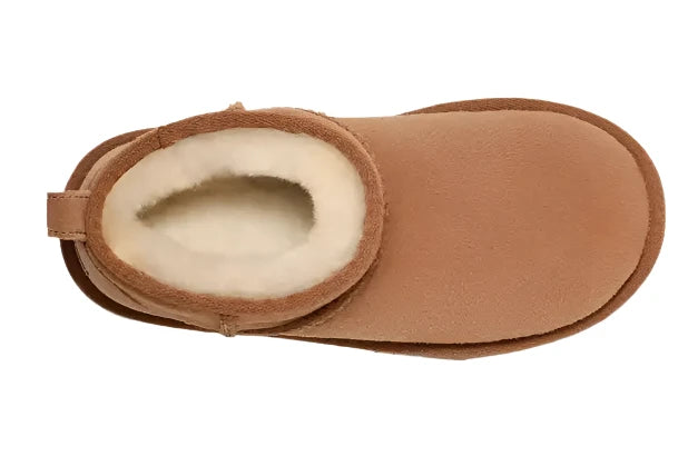 UGG®  Kids Classic Ultra Mini Boot - Chestnut