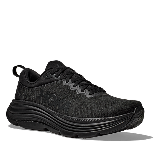 HOKA Women's Gaviota 5 Everyday Running Shoe - Black/Black
