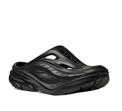 HOKA Women's Ora Recovery Mule - Black/Black