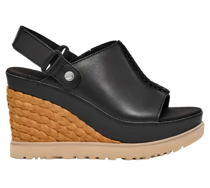 UGG® Women's Abbot Adjustable Slide Sandal - Black