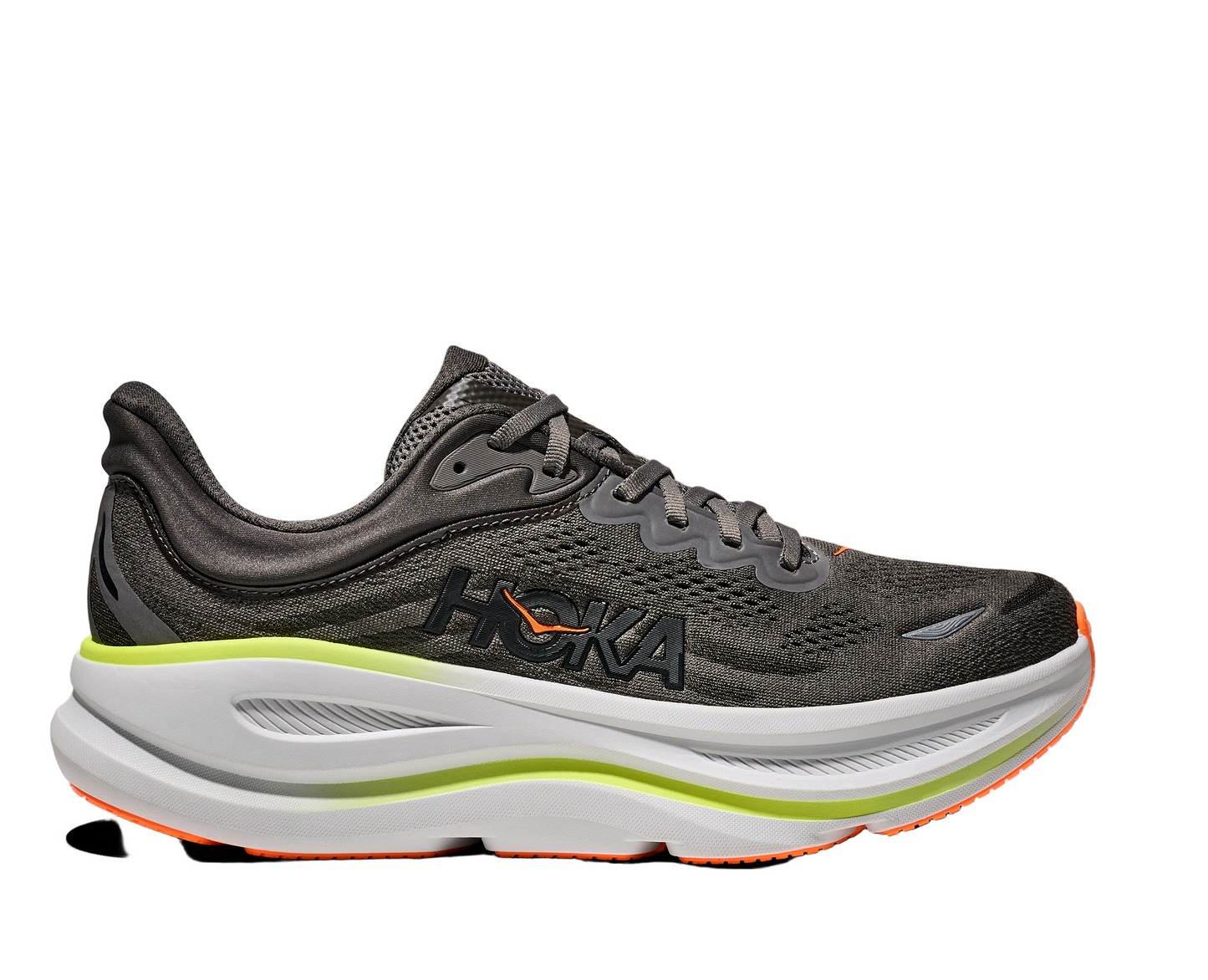 HOKA Men's Bondi 9 - Asphalt Grey/Gravel