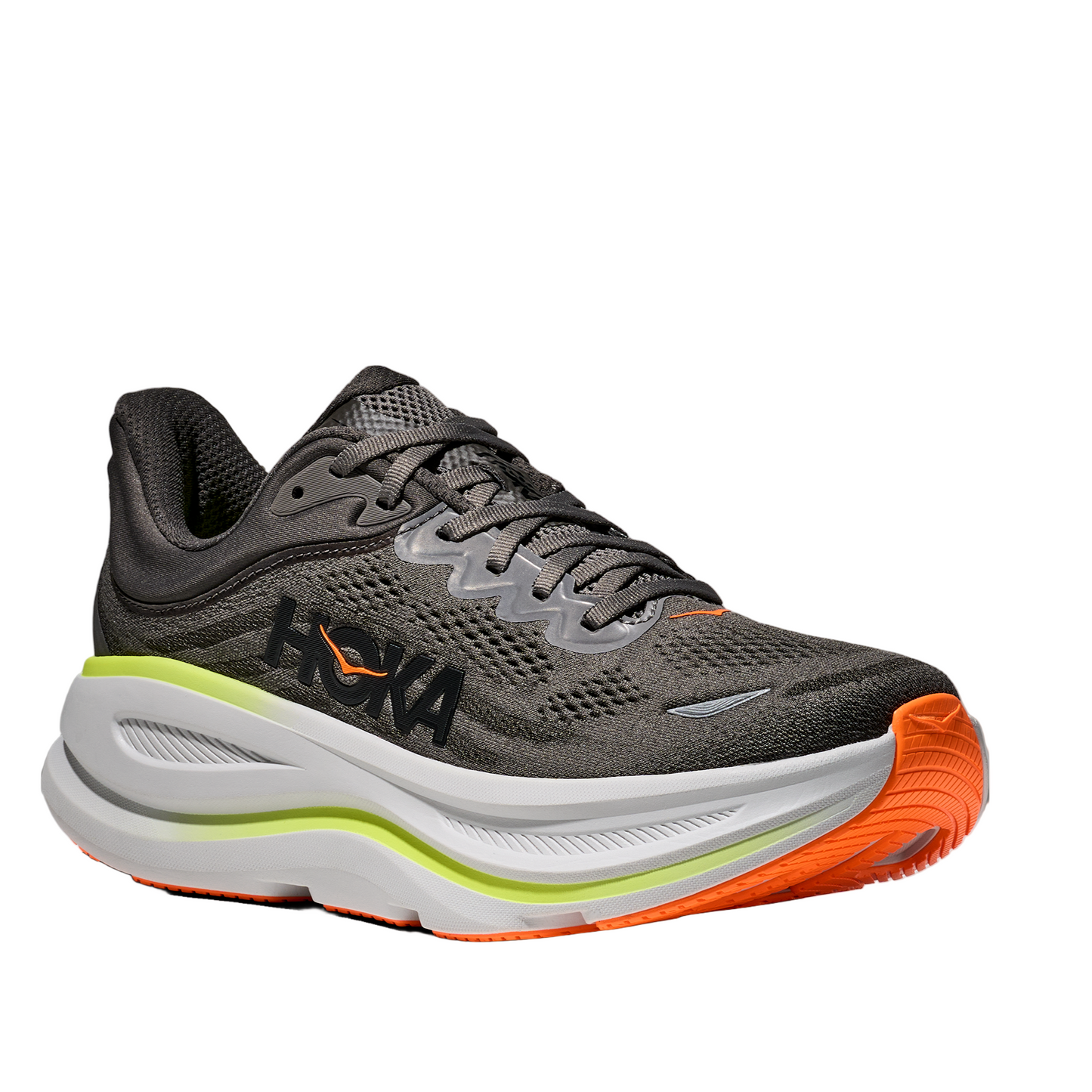 HOKA Men's Bondi 9 - Asphalt Grey/Gravel