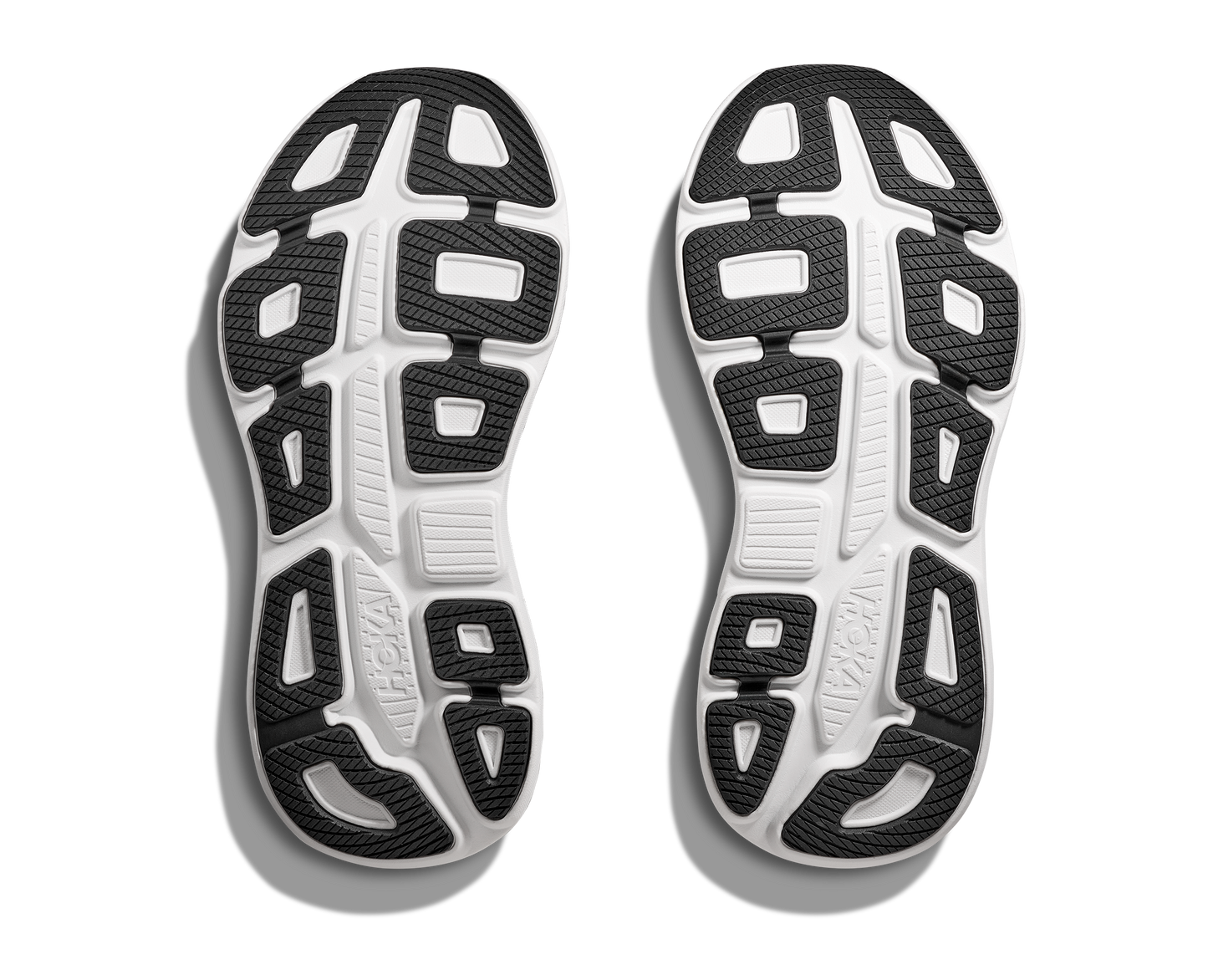 HOKA Men's Bondi 9 Ultra Cushioned Running Shoe - Black/White