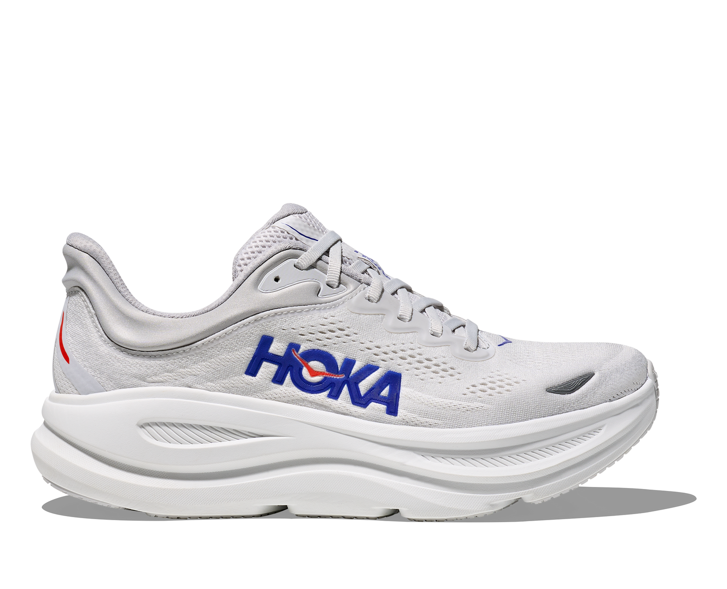 Hoka Men's Bondi 9 Sneaker - Cosmic Grey / Ultramarine