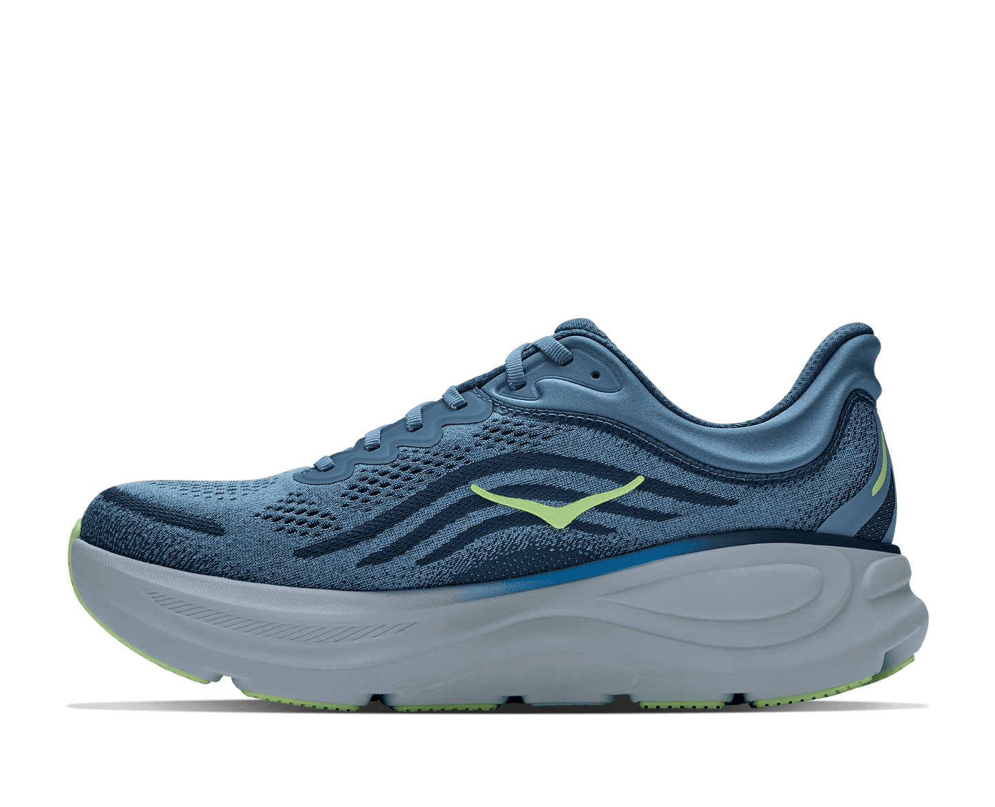 Hoka Men's Bondi 9 Running Shoe- Downpour/Thundercloud