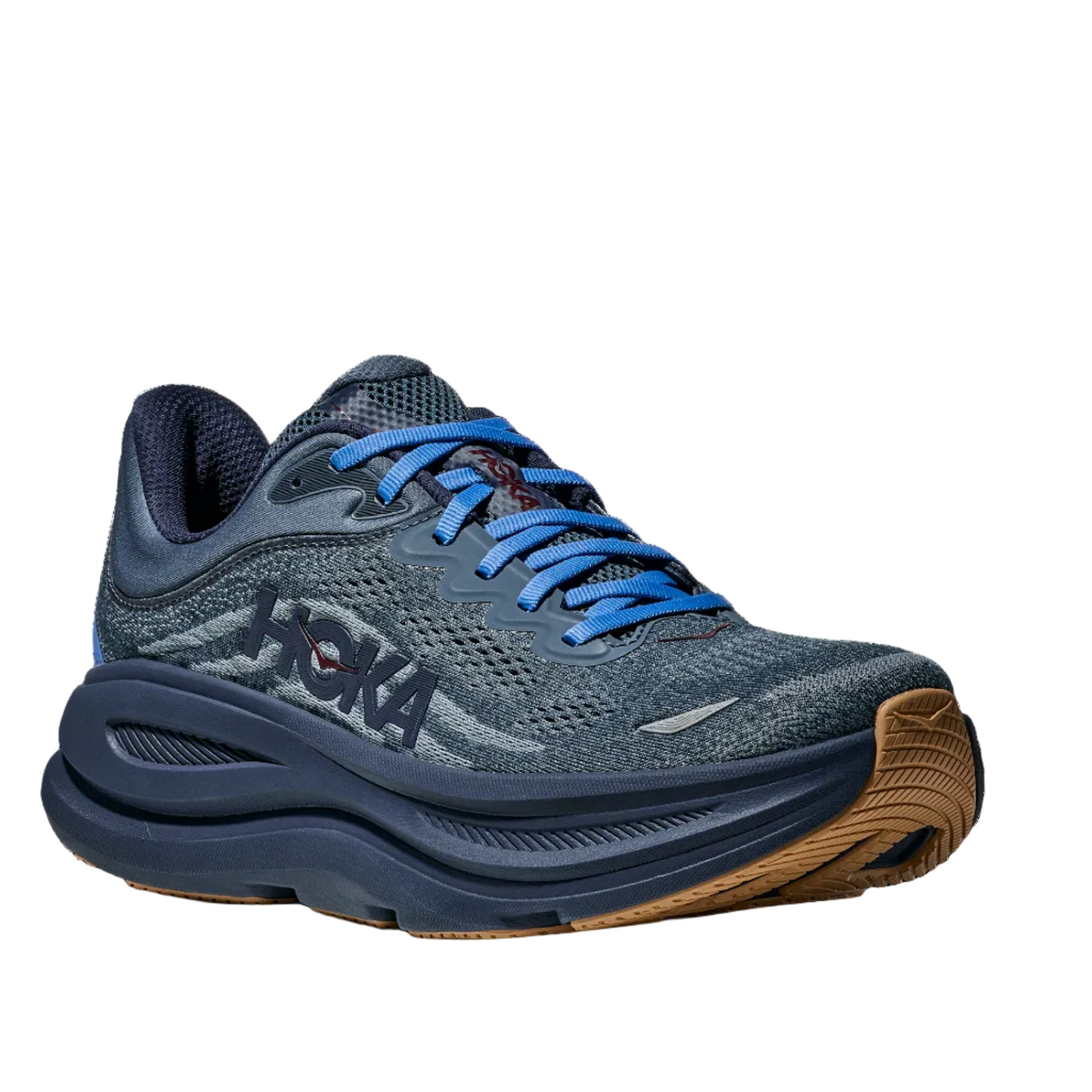 Hoka Men's Bondi 9 Running Shoe- Faded Navy/Slate Blue