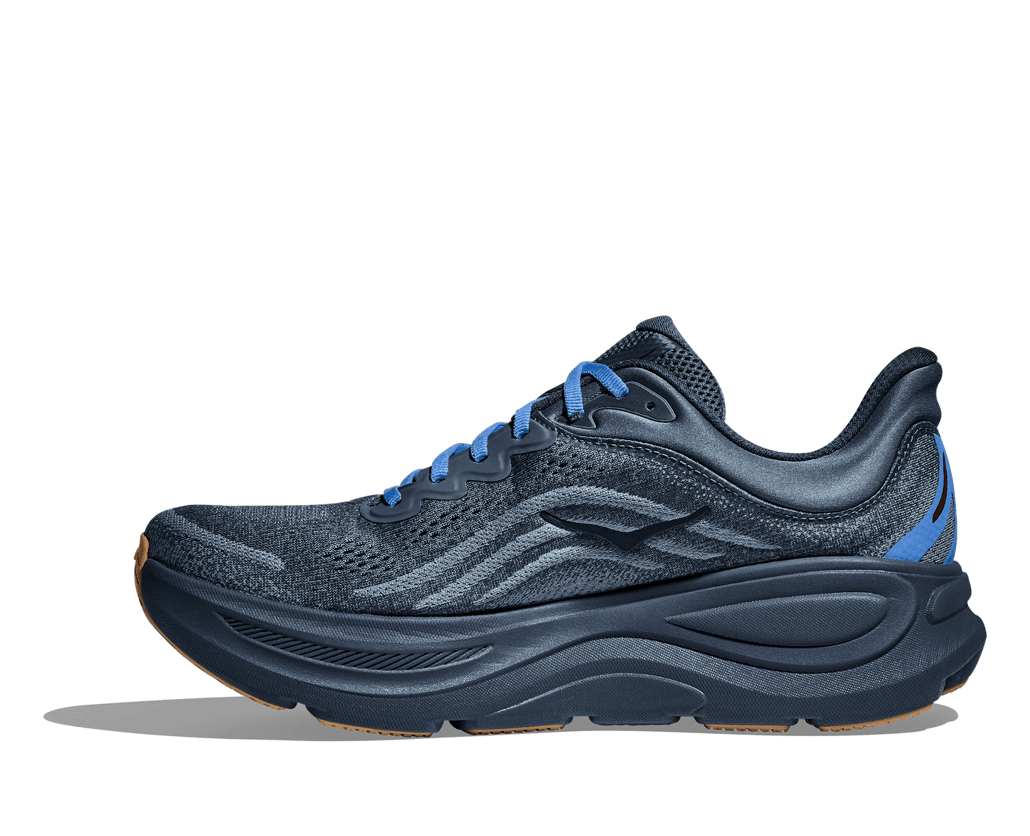 Hoka Men's Bondi 9 Running Shoe- Faded Navy/Slate Blue