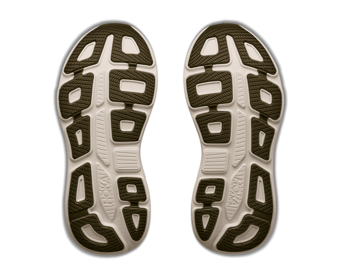 Hoka Women's Bondi 9 Running Shoe - River Rock Grey/Alabaster