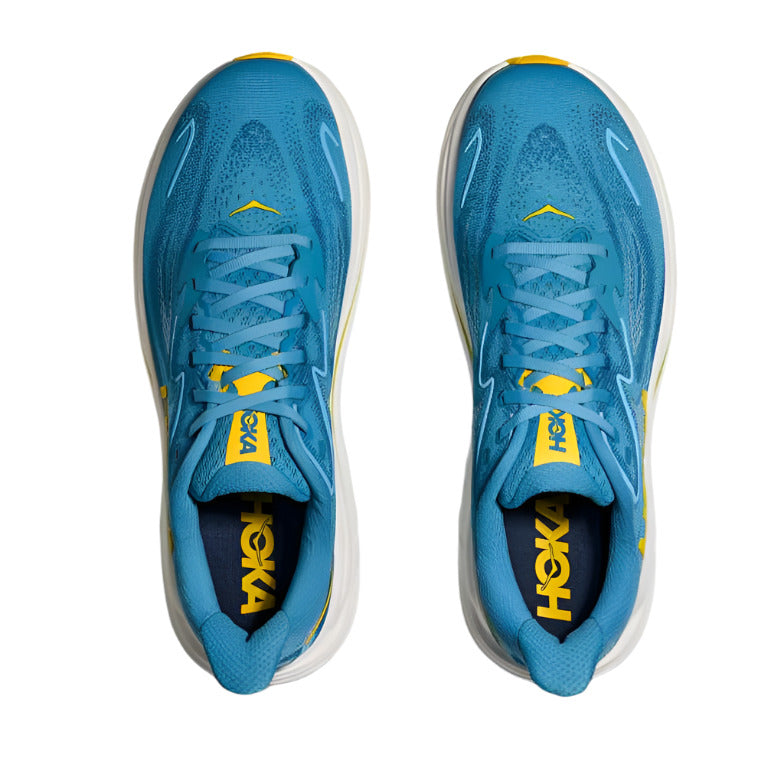 Hoka Men's Cushioned Clifton 10 - Alpine Blue/Foggy Night