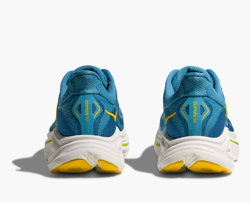 Hoka Men's Cushioned Clifton 10 - Alpine Blue/Foggy Night