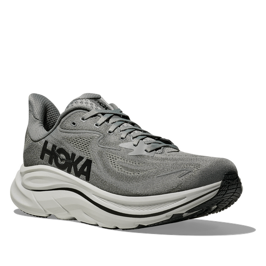 Hoka Men's Clifton 10 Running & Walking Shoes - Galactic Grey/Asteroid