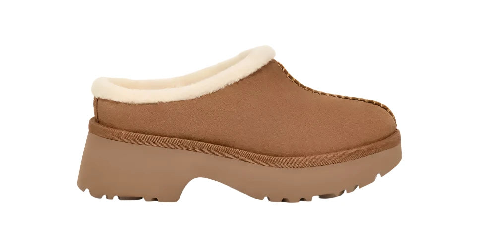 UGG® Women's New Heights Cozy Clog - Chestnut