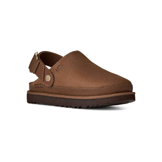 UGG Women's Goldenstar Villa Clog - Dark Chestnut