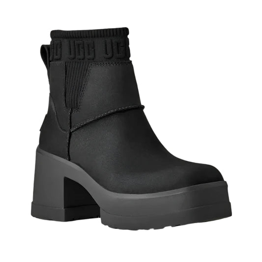Ugg Women's Moxy Chelsea Water Resistant Heeled Boot - Black