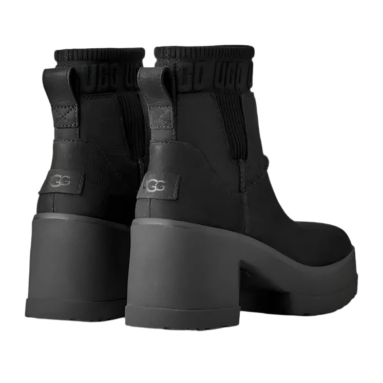 Ugg Women's Moxy Chelsea Water Resistant Heeled Boot - Black