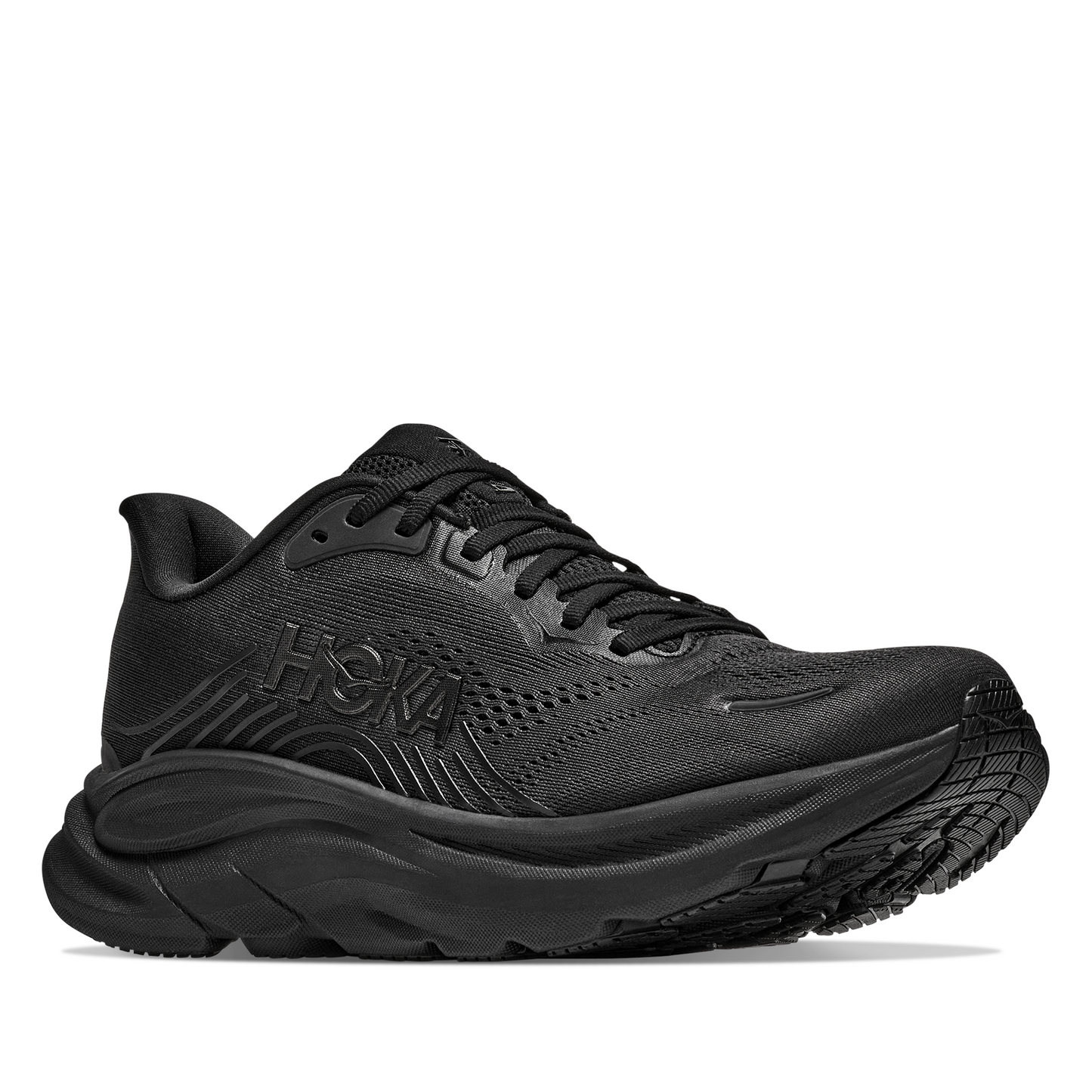 Hoka Men's Clifton 11 Running Shoe - Black/Black