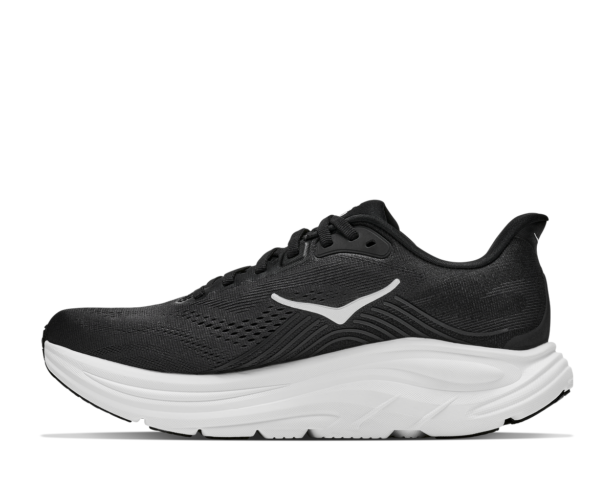 Hoka Men's Clifton 11 Running Shoes - Black/White