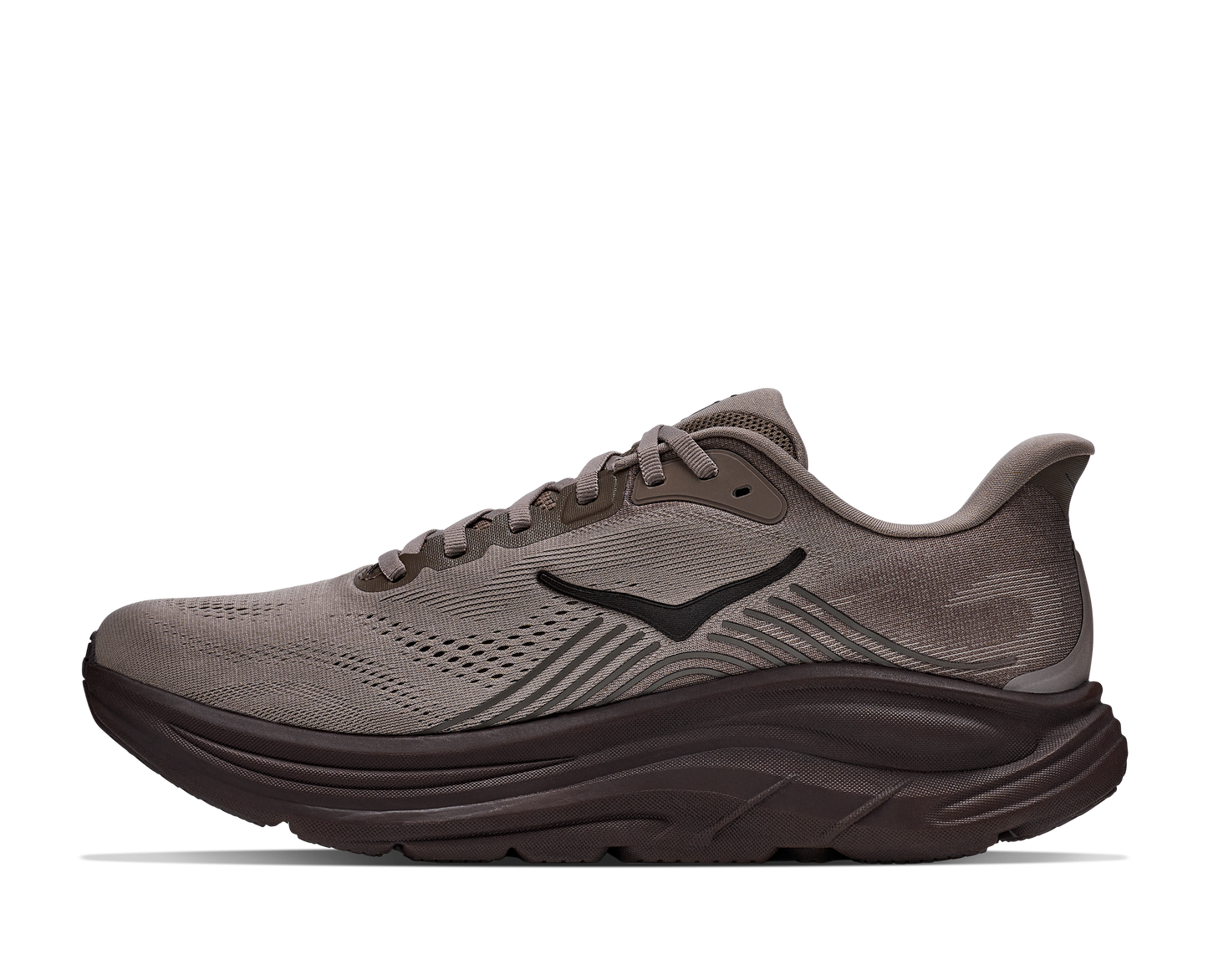 Hoka Men's Clifton 11 Running Shoes -Boulder Grey/Pebble Grey