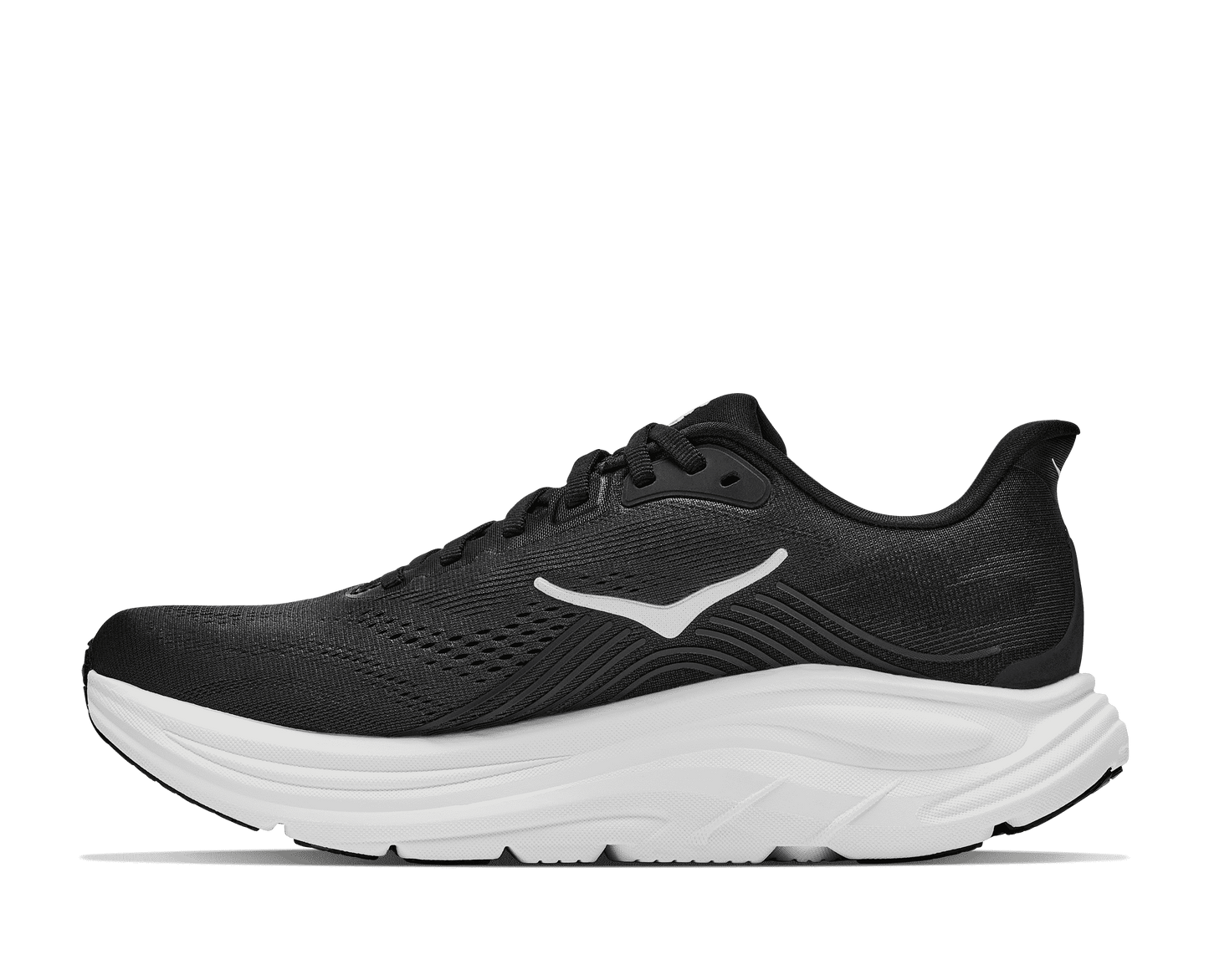Hoka Women's Clifton 11 Running Shoe - Black/White