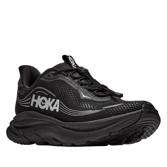 Hoka Men's Clifton 11 Gore-Tex Running Shoes - Black/Black