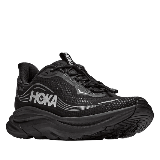 Hoka Women's Clifton 11 Gore-Tex Running Shoe - Black/Black