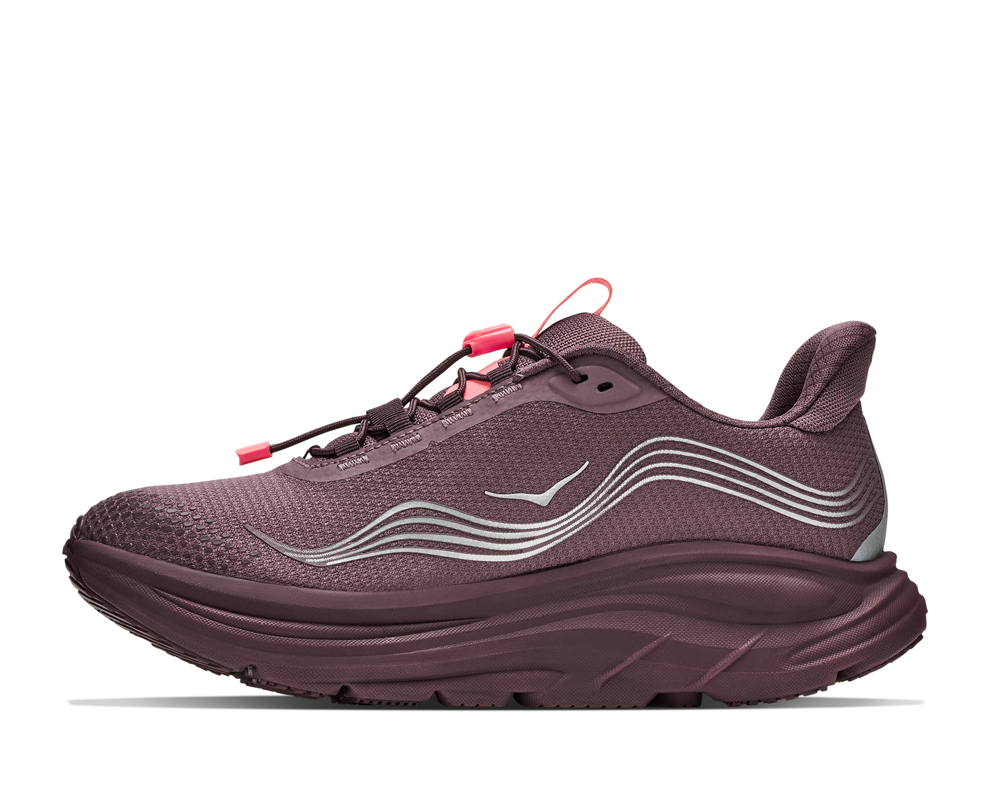 Hoka Women's Clifton 11 Gore-Tex Running Shoe - Smoky Quartz/Deep Mauve