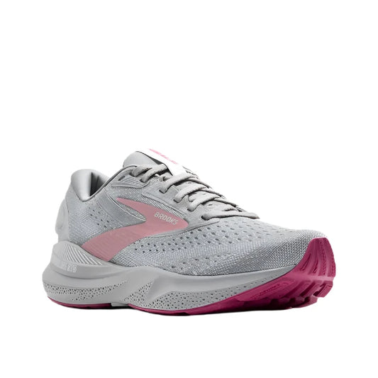 Brooks Women's Adrenaline GTS 24 Sneaker- Alloy/White/Zephyr