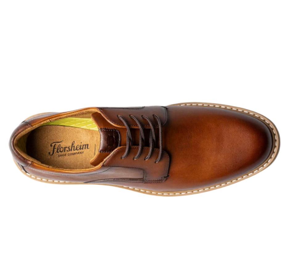 Florsheim Men's Norwalk Plain Toe Oxford - Cognac